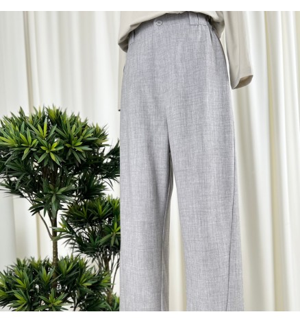 CROPPED TAPERED-LEG PANTS